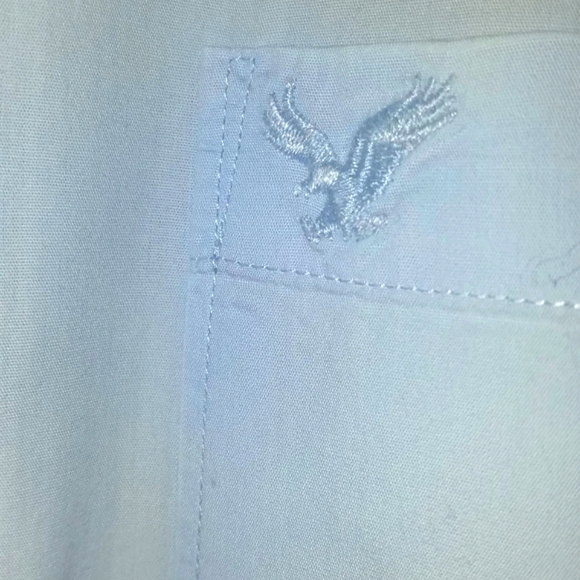 American Eagle Outfitters Athletic Fit Dress Shirt - Picture 5 of 7